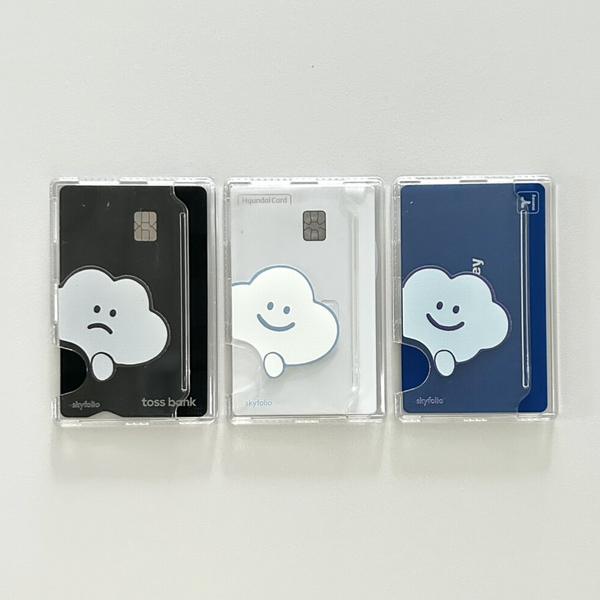 [skyfolio] Peekaboo Cloud MagSafe Card Slot