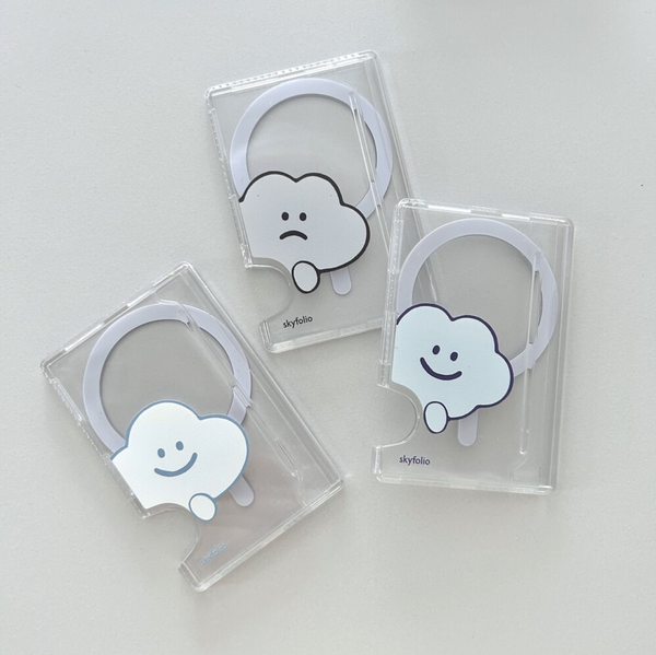 [skyfolio] Peekaboo Cloud MagSafe Card Slot