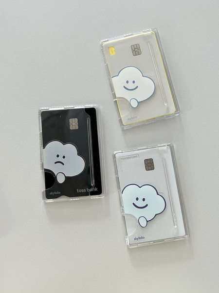 [skyfolio] Peekaboo Cloud MagSafe Card Slot