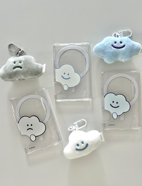 [skyfolio] Peekaboo Cloud MagSafe Card Slot