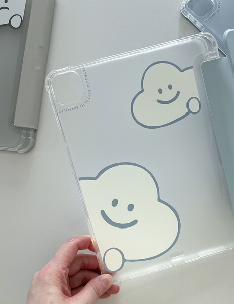 [skyfolio] Peekaboo Cloud Ipad Cover Case