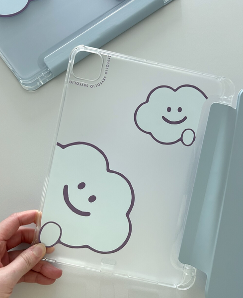 [skyfolio] Peekaboo Cloud Ipad Cover Case