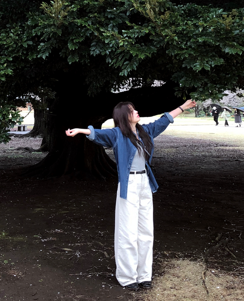 [SLOWAND] Boy Vintage Washing Denim Shirt