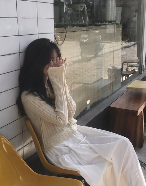 [SLOWAND] # SLOWMADE April Ribbon Skirt