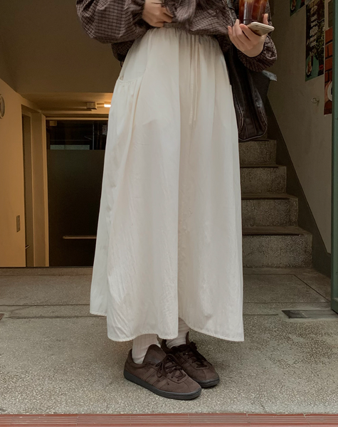 [SLOWAND] # SLOWMADE April Ribbon Skirt