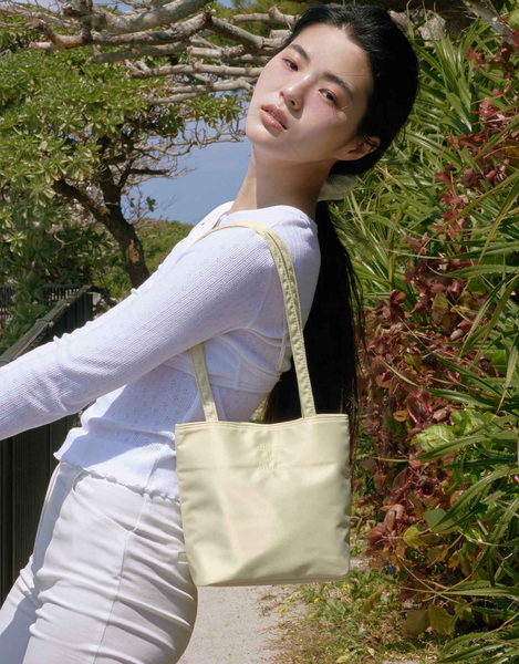 [mucu and ebony] Haze bag Cream Lemon
