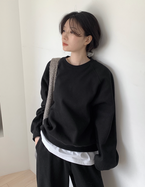 [SLOWAND] # SLOWMADE Clean Cotton 365 Short-Sleeved / Long-sleeved Plain T-shirt