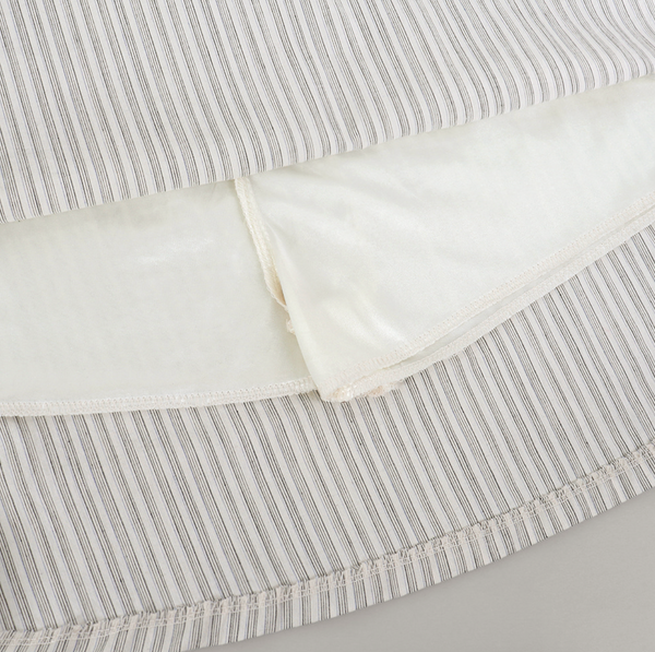 [SLOWAND] # SLOWMADE Monostraife Flared Skirt