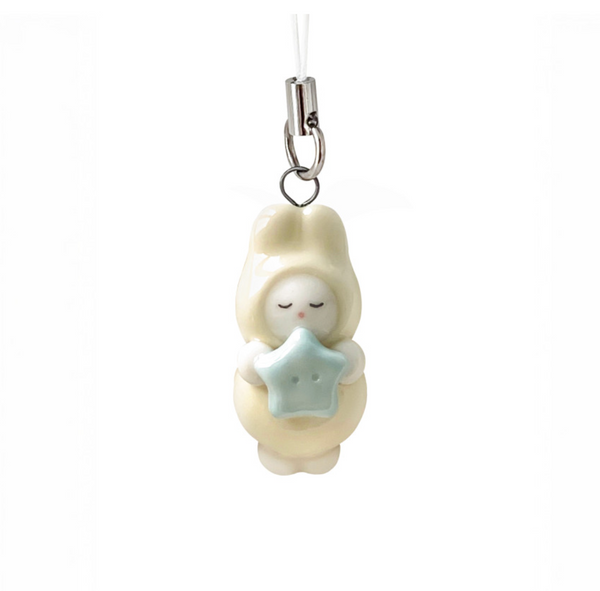 [flo.d studio] Dorong Star Bunny Keyring