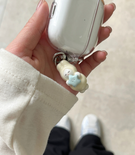 [flo.d studio] Dorong Star Bunny Keyring