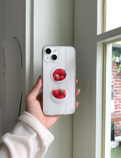 [flo.d studio] Strawberry Bowl Case