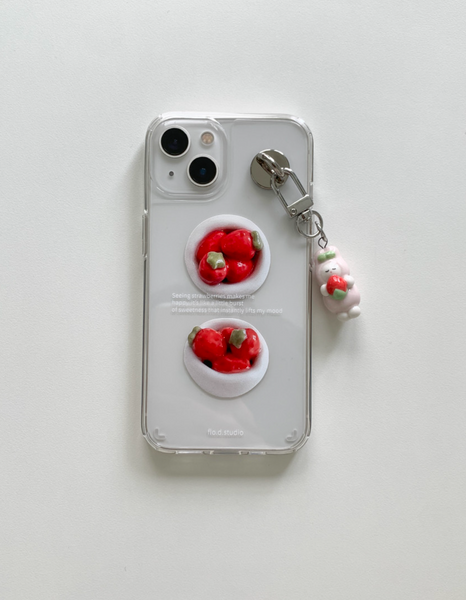 [flo.d studio] Strawberry Bowl Case