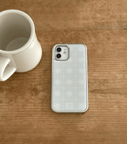 [pleazly] Flash(Gray) Silver Epoxy Bumper