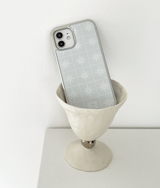 [pleazly] Flash(Gray) Silver Epoxy Bumper