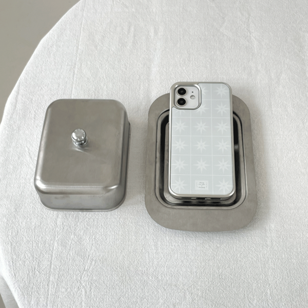 [pleazly] Flash(Gray) Silver Epoxy Bumper