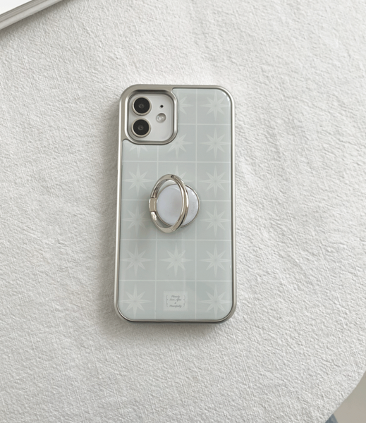 [pleazly] Flash(Gray) Silver Epoxy Bumper