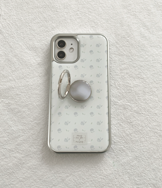 [pleazly] Heather Silver Epoxy Bumper