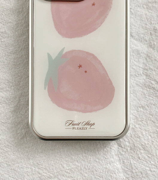 [pleazly] Milkberry Silver Epoxy Bumper