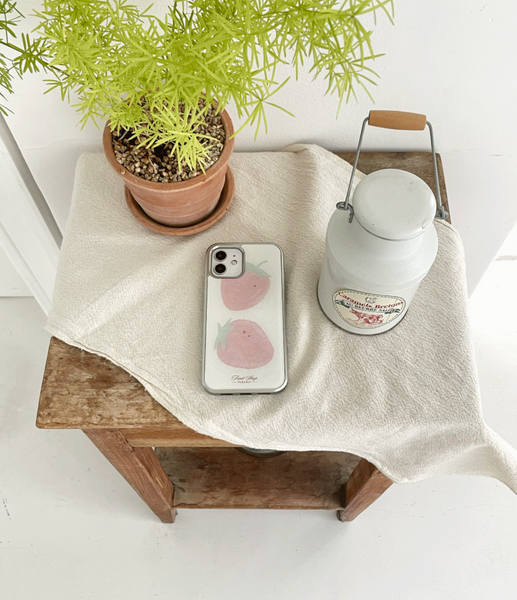 [pleazly] Milkberry Silver Epoxy Bumper