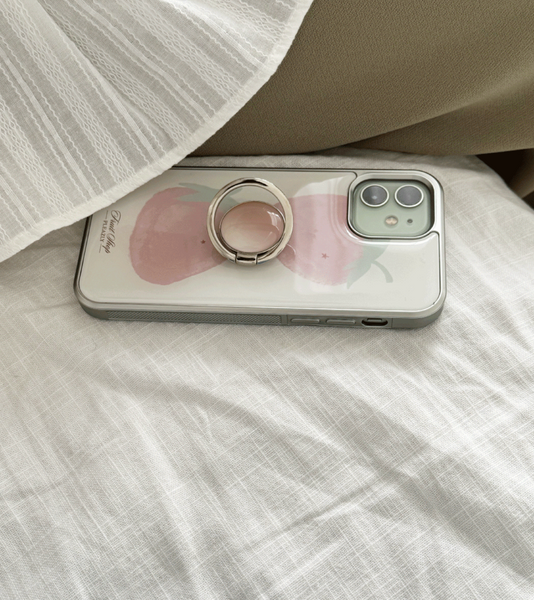 [pleazly] Milkberry Silver Epoxy Bumper