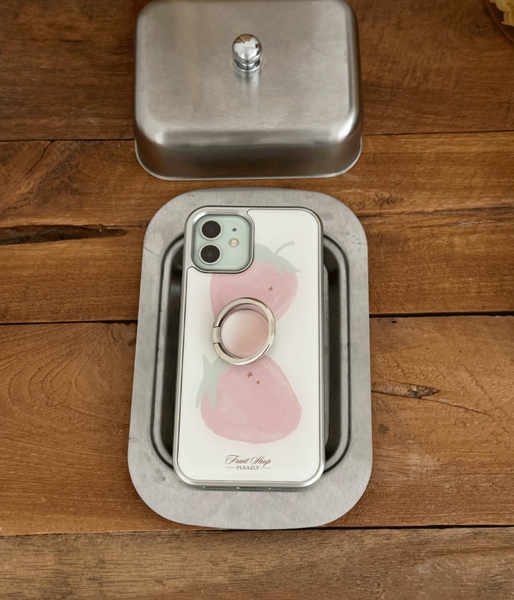 [pleazly] Milkberry Silver Epoxy Bumper