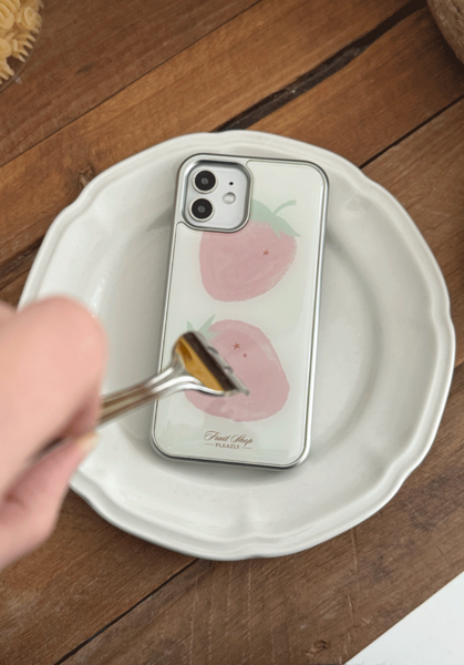 [pleazly] Milkberry Silver Epoxy Bumper