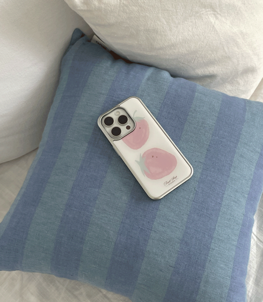 [pleazly] Milkberry Silver Epoxy Bumper