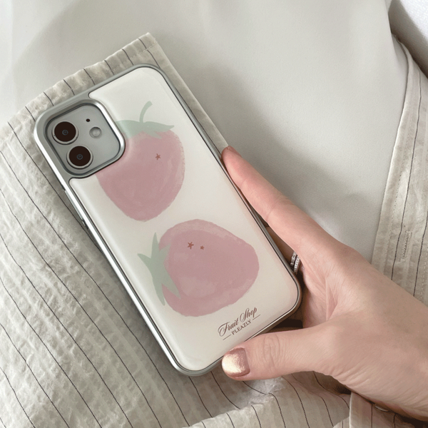 [pleazly] Milkberry Silver Epoxy Bumper