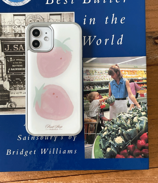 [pleazly] Milkberry Silver Epoxy Bumper