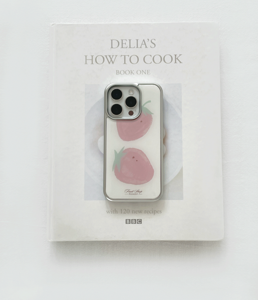 [pleazly] Milkberry Silver Epoxy Bumper