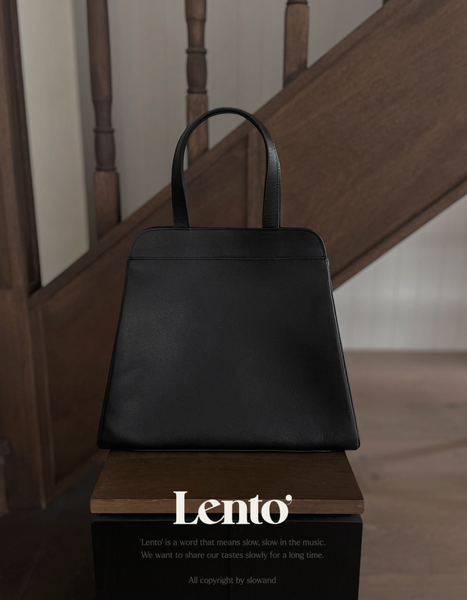 [SLOWAND] #LENTO Memory Deep Tote Bag