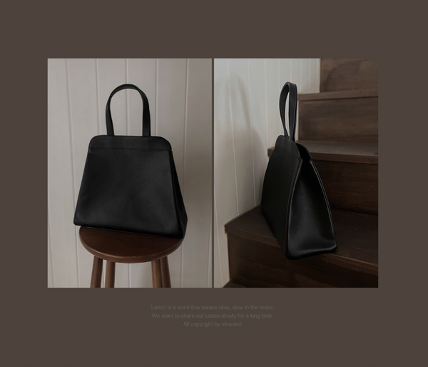 [SLOWAND] #LENTO Memory Deep Tote Bag