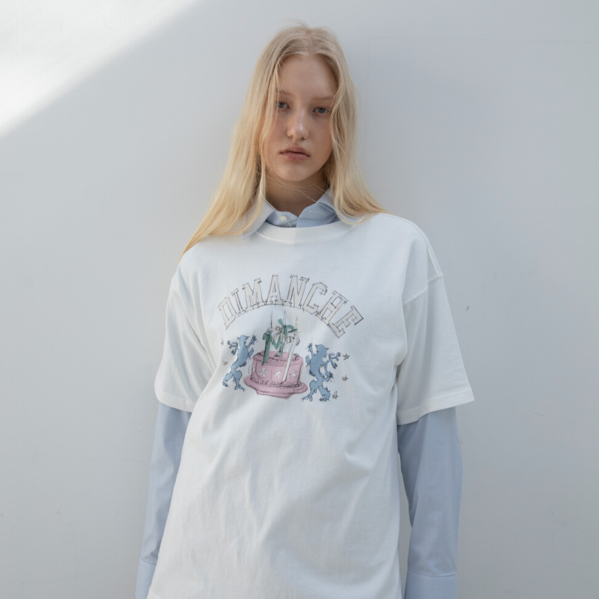 [Dimanche] PREPPY CAKE OVERSIZE T-SHIRT