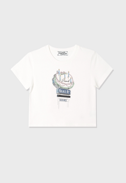 [Dimanche] LA CAKE CROP T-SHIRT