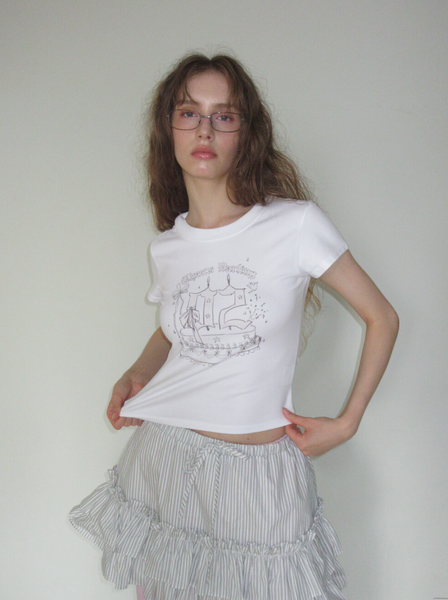 [Dimanche] NUMBERING CAKE T-SHIRT