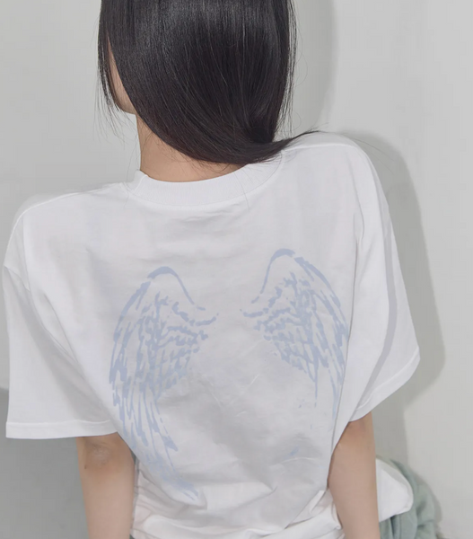 [FANCY CLUB] Reverse of Heaven (BLUE) Tee