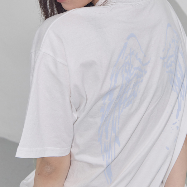 [FANCY CLUB] Reverse of Heaven (BLUE) Tee