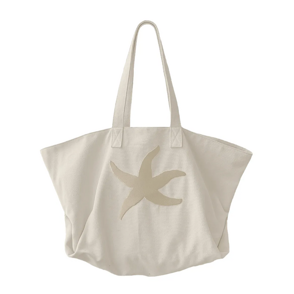 [THE COLDEST MOMENT] TCM Starfish Tote Bag (Ivory)