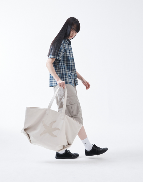[THE COLDEST MOMENT] TCM Starfish Tote Bag (Ivory)