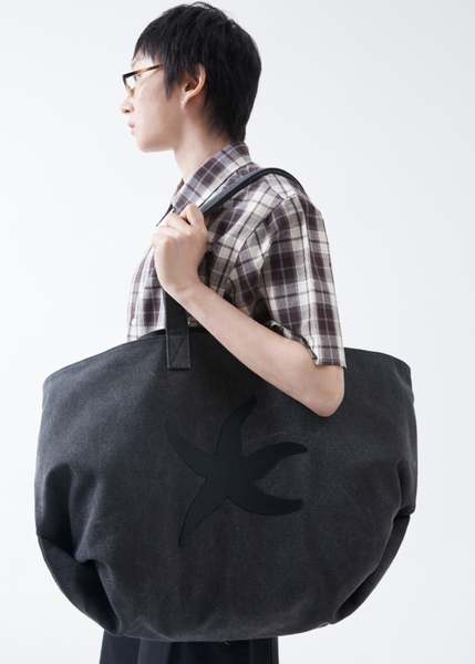 [THE COLDEST MOMENT] TCM Starfish Tote Bag (Black)