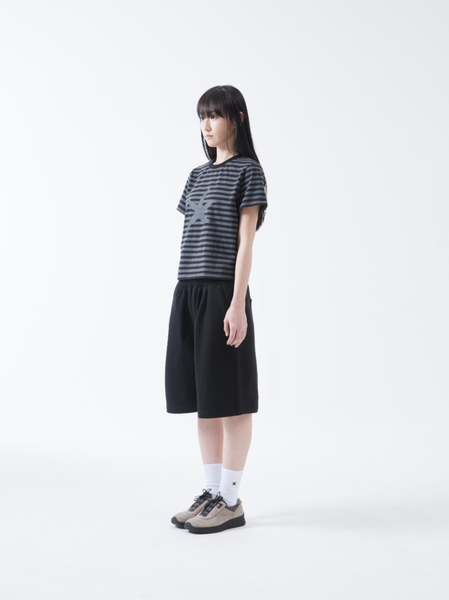 [THE COLDEST MOMENT] TCM Back Logo Half Sweat Pants (Black)