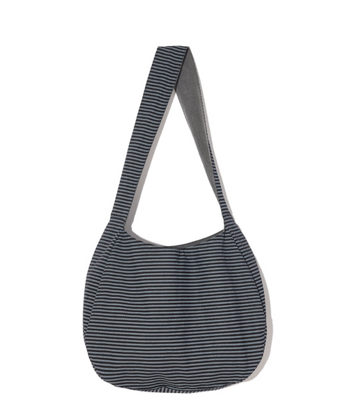 [ITZAVIBE] REVERSIBLE STRIPE BAG