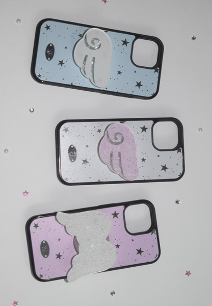 [WATERJEAN] Starry Night Bumper Case (White, Blue, Pink)