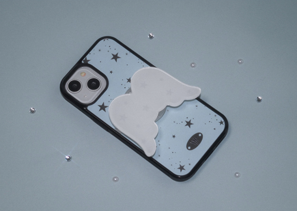 [WATERJEAN] Starry Night Bumper Case (White, Blue, Pink)