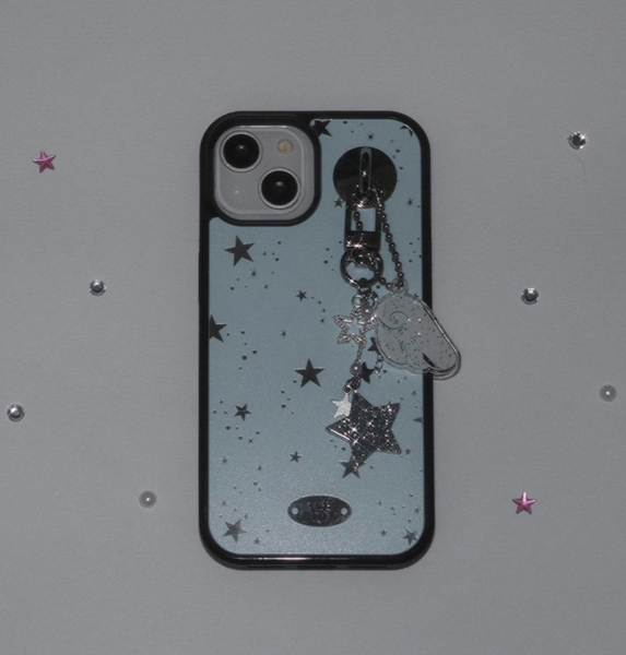 [WATERJEAN] Starry Night Bumper Case (White, Blue, Pink)