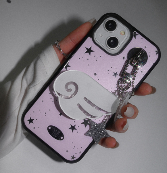 [WATERJEAN] Starry Night Bumper Case (White, Blue, Pink)