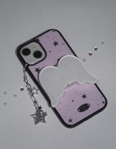 [WATERJEAN] Starry Night Bumper Case (White, Blue, Pink)
