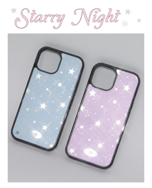 [WATERJEAN] Starry Night Bumper Case (White, Blue, Pink)