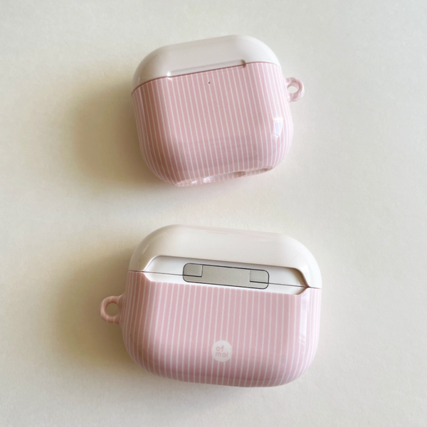 [ofmoi] Rose Milk Airpods Case