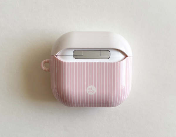 [ofmoi] Rose Milk Airpods Case